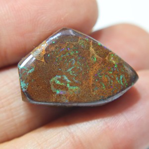 Natural Australian Boulder Opal Cabochon Solid Boulder Opal Cabochon Boulder Opal Green <b>Fire</b> Opal <b>Stone</b> for Jewelry Making - Product Image 2
