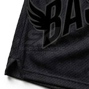 Shorts de basket athlétiques pour hommes, tissu anti-humidité avec ajustement flexible pour les entraînements en salle et les matchs de compétition - Product Image 2