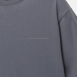 Vente en gros 100% coton O-Neck Hommes T-Shirt Conceptions Personnalisées Surdimensionné Fit 250 GSM Mix Designs Prix Pas Cher - Product Image 5