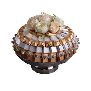 Finest Quality Silver Finish Metal <b>Chocolate</b> Bowl Attractive Design Decorative <b>Chocolate</b> Platter For <b>Wedding</b> Parties And Events - Product Image 4