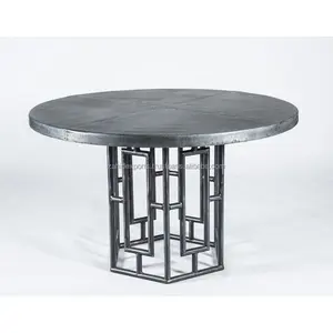 High Quality Coastal Metal Coffee <b>Table</b> Luxury Living Room Furniture Designer - Product Image 3