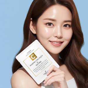 [ROOICELL] Eterno Marine Collagen & Peptide Ampoule Sheet K-Beauty Soin Élasticité 25ml 10 Feuilles Masque Ampoule - Product Image 3