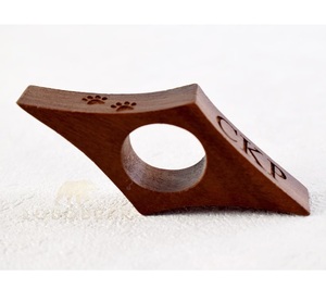 ที่คั่นหนังสือไม้รักษ์โลกแบบวงแหวนสำหรับการอ่านอย่างง่ายดาย - Product Image 2