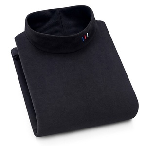 <b>Sweater</b> Fit Homme Pullover Aoliwen Fleece Troja Lined Mens <b>Turtleneck</b> <b>Sweater</b> Genser Thick Velvet Sweatshirt Long Sleeve Geansai - Product Image 6