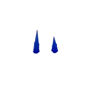 Blue Cone-Shaped Glue Dispensing Tips for <b>Electronic</b> <b>Machinery</b> Repair and Vehicle Use 22GA TT Style - Product Image 2
