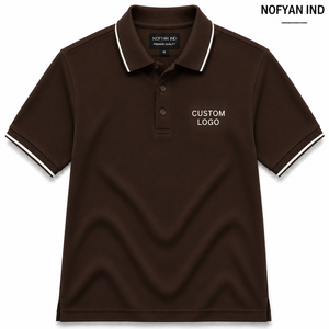 ผู้ผลิตและจำหน่ายเสื้อโปโลแบบกำหนดเอง OEM เสื้อโปโลผ้าฝ้ายปิเก้คุณภาพพรีเมียมสำหรับกอล์ฟ รับผลิตเสื้อโปโลแบบ Private Label จำนวนมาก - Product Image 1