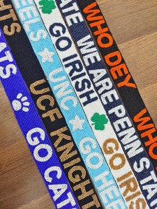 สายกระเป๋าปักลูกปัดงานฝีมือประดับเลื่อม สายสะพายลูกปัดแบบกำหนดเอง สายสะพายลูกปัดสวยงามน่าดึงดูดใจสำหรับกระเป๋าผู้หญิง - Product Image 6