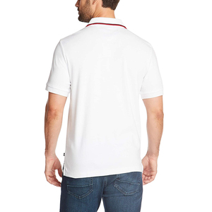 เสื้อโปโลแฟชั่นผู้ชาย รับผลิตแบบ OEM ODM ขายส่ง รับทำโลโก้ตามสั่ง ผู้ผลิตเสื้อผ้า แบรนด์ส่วนตัว เสื้อโปโลแขนสั้นผ้าปิเก้ - Product Image 2