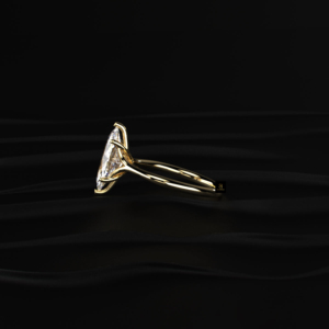 Anillo de diamante solitario marquesa cultivado en laboratorio, certificado IGI, de color D a F, 2.00 ct, en oro, plata, amarillo, blanco, rosa, con brillo radiante y atemporal. - Product Image 3
