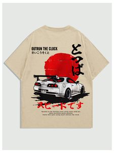 Camiseta de Algodón Estampada Beige Personalizada para Hombre, Manga Corta, Cuello Redondo, Corte Regular, Color Sólido Informal, Jersey al por Mayor - Product Image 3