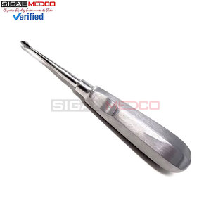 Dental Elevator Spade Tip Molar Tooth Extraction Stainless Steel Hollow Handle Surgical Implant Luxating Medic Instruments - Product Image 2
