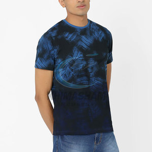 T-shirts pour hommes en polyester/coton, style tendance, best-sellers, personnalisables, de haute qualité, respirants, écologiques, coupe ample - Product Image 3