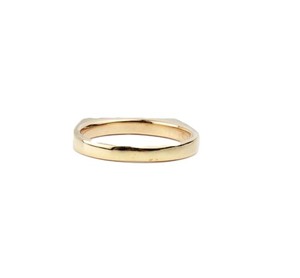 Anillo de Diamantes de Alta Joyería para Mujer y Hombre, Oro Sólido Amarillo de 14K/18K, Corte Redondo, Diamante Cultivado en Laboratorio, Elegante Anillo de Compromiso - Product Image 3