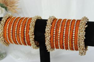 Bracelets en verre personnalisés en couleur et en taille à prix de gros 2025 – Ensembles de bracelets Churi faits à la main pour femmes - Product Image 3