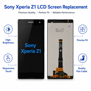 Écran tactile TFT LCD de remplacement pour téléphone portable Xperia Z1 en gros - Product Image 2