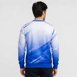 Plain Basic Sweatshirt for Men Winter Ready Warm Sublimation Sweatshirt Breathable Cotton <b>Blend</b> Sweatshirt Made in Pakistan - Product Image 4
