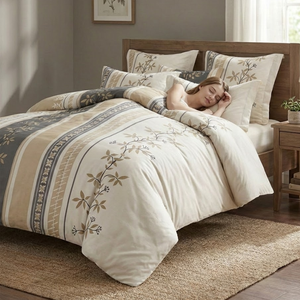 Ensemble de draps en coton pur de qualité supérieure, taille king, avec housses d'oreiller |   Literie de qualité hôtelière sans jointures pour un confort de luxe et des approvisionnements en gros - Product Image 4