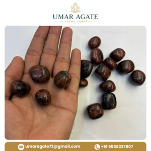 Natural Mahogany Obsidian Tumbled Stones Wholesale – <b>Polished</b> Brown <b>Black</b> Obsidian Crystal Gemstone Bulk - Product Image 5