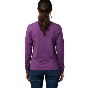 T-shirt pour femme à col rond minimaliste, en tissu biologique écologique, respirant, doux pour la peau, couleur vive, de la marque Solid Trader - Product Image 4