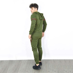 Ensemble de survêtements d'hiver décontractés pour hommes, couleur personnalisée, brodés, à capuche, pour la course, collection 2026, haute qualité, best-seller - Product Image 2
