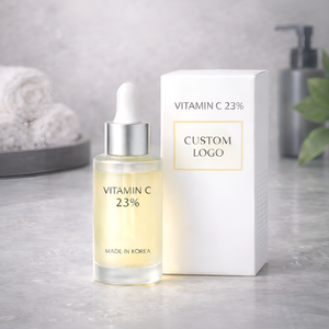 OEM/ODM Korean Vitamin C 23% & B5 Whitening Anti-Aging Brightening Face Serum Private Label Custom Skincare Made in Korea - Product Image 5