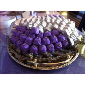 Elegant <b>Heart</b> Shaped Sweets Tray | Premium <b>Chocolate</b> Gift Box Display | Durable Countertop Food Serving Tray For Home Decor - Product Image 3