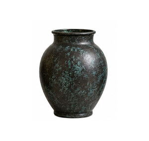 Vase à fleurs décoratif en aluminium de qualité supérieure avec une silhouette élégante pour un style d'intérieur exclusif - Product Image 1