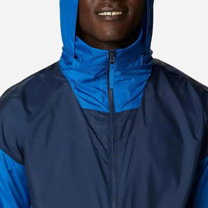 Rain <b>Jacket</b> Men Summer <b>Light</b> Rain <b>Jacket</b> Breathable <b>Waterproof</b> Fabric Casual Wear Hot Season Comfort Style - Product Image 4