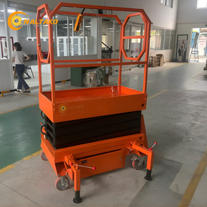 รถยกกรรไกรไฟฟ้า Naltako 300 กก. 14 ม. 220V แบบลากจูง แพลตฟอร์มทำงานบนที่สูงสำหรับระยะเอื้อม 16 ม. เครื่องมือสำหรับงานตกแต่งผนังอาคารระดับมืออาชีพ - Product Image 4