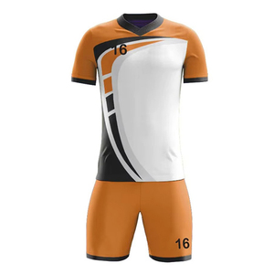 Divisa da Calcio Unisex 100% Poliestere ad Asciugatura Rapida, Manica Corta, Design Personalizzato con Logo, Nome del Marchio Personalizzato, Fusione Senza Cuciture - Product Image 2