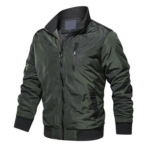 Service OEM, faible MOQ, veste bomber streetwear à capuche, poches zippées sur le devant, fournisseur direct d'usine, meilleur prix, veste bomber pour homme - Product Image 3