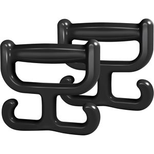 Set di 2 Borse per la Spesa in Plastica Resistente Multiuso con Maniglia, Ogni Borsa Contiene Comodamente 45 kg - Product Image 1