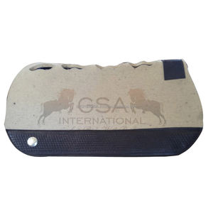 แผ่นรองอานม้าขนาด34X36ทำจากผ้าขนสัตว์นิวซีแลนด์100% ทอมือใหม่สำหรับการแข่งขันและการฝึกซ้อมแบบตะวันตก - Product Image 1