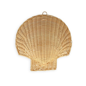 Rattan seashell art charm kids <b>accessory</b> for <b>decorating</b> <b>bedrooms</b> wholesale hand-made weave arts - Product Image 1