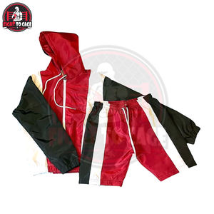 Casual Hip-Hop Modern Outdoor Hooded Streetwear Contrast Panel Custom Color-Block Breathable Water Resistant <b>Windbreaker</b> Jacket - Product Image 2