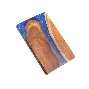 Posavasos de Madera y Resina Sostenibles para Escritorio y Mesa, Color y Forma Personalizados, Posavasos Hechos a Mano - Product Image 1