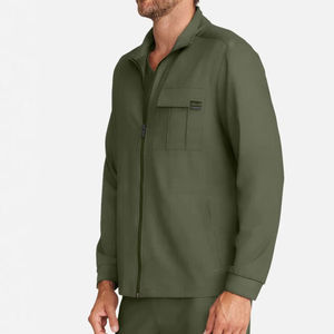 Meilleures tenues d'hôpital ajustées : Blouse médicale à manches longues pour infirmiers et uniformes médicaux pour hommes - Product Image 6