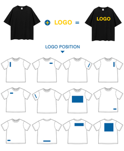 เสื้อยืดทรงสปอร์ตผู้ชาย พิมพ์โลโก้ตามสั่ง ผ้าคอตตอนออร์แกนิคเนื้อหนัก 220 กรัม แห้งเร็ว ทรงหลวมไหล่ตก - Product Image 5