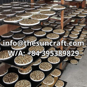 Coffret Cadeau Luxe en Nacre Incrustée Mabkhar Bakhoor et Porte-Bougie pour Ramadan Aïd – Vente en Gros Usine Vietnamienne - Product Image 6