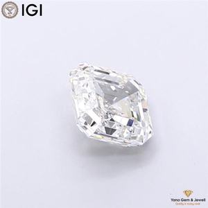Diamante Cultivado en Laboratorio CVD con Corte Asscher, Claridad VS1, Color E, Certificado IGI, 1.50 Quilates, para Bodas de Lujo - Product Image 5