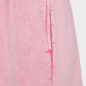 Shorts de Mujer con Lavado Ácido, Transpirables, de Corte Holgado, Hechos de Algodón Ligero, en Oferta - Product Image 3