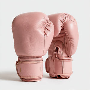 Guantes de Boxeo de Cuero Profesionales al por Mayor, Guantes de Cuero para Entrenamiento y Competición - Product Image 4