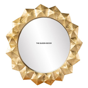 Espejo de Pared de Lujo para Baño, Decoración del Hogar, Espejo de Pared Moderno Único, Espejo Enmarcado Hecho a Mano, Estilo Americano - Product Image 4