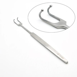 Juego de instrumentos quirúrgicos para párpado doble: Gancho, Retractor, Herramienta quirúrgica plástica, Punta afilada, Punta de bola roma, Herramienta de extracción de bolsas oculares de doble garra - Product Image 2
