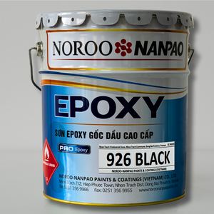น้ำยาเคลือบพื้นอีพ็อกซี่อุตสาหกรรม Noroo-Nanpao 926 BLACK สำหรับป้องกันพื้นคอนกรีต น้ำยาเคลือบชนิดน้ำ ใช้ได้กับงานอื่นๆ - Product Image 5