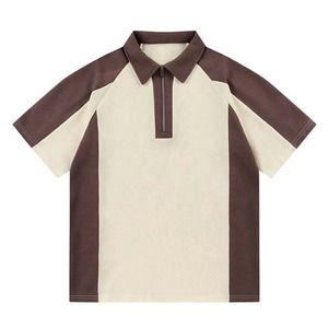Men's Anti-Wrinkle Knitted Print <b>Shirt</b> 100% Cotton Short Sleeve Business Casual Wear Smart Collar Design <b>Gothic</b> Daily Comfort - Product Image 3