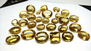 Belle Citrine Gemstone Lot Mix Forme Pierres Grande Taille 10To30 Carat Semi Précieuse Facettes Citrine Gemme - Product Image 5