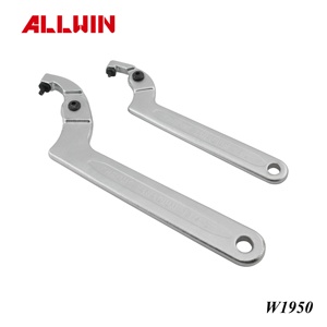 Chrome Vanadium Adjustable <b>Large</b> 1 1/4-3" C Hook Glass Standoff Wrench <b>Spanner</b> - Product Image 6