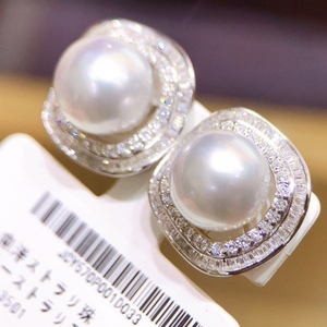 Versátiles Pendientes de Perlas Naturales Redondas de 10-11 mm, Estilo Micro Casual, Plata de Ley S925, Multiusos, 10-11 mm, Estilo Micro Casual - Product Image 3