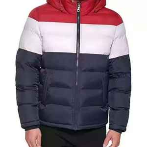 Heavy winter puffer jacket offering thick <b>thermal</b> insulation soft padding and reliable protection for outdoor use - Product Image 5